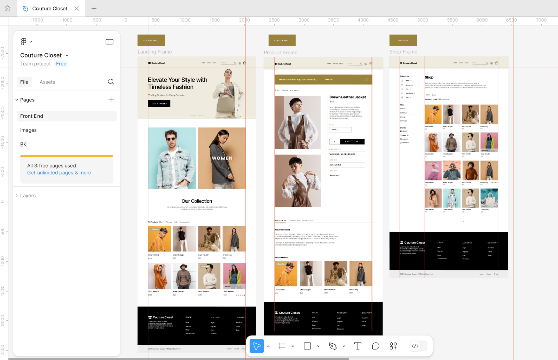 Figma Mockups 1