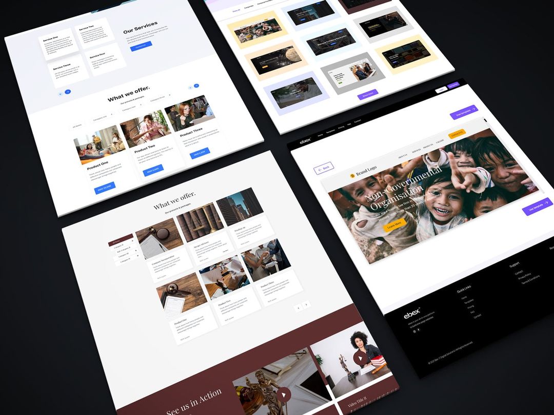 eBex Pages